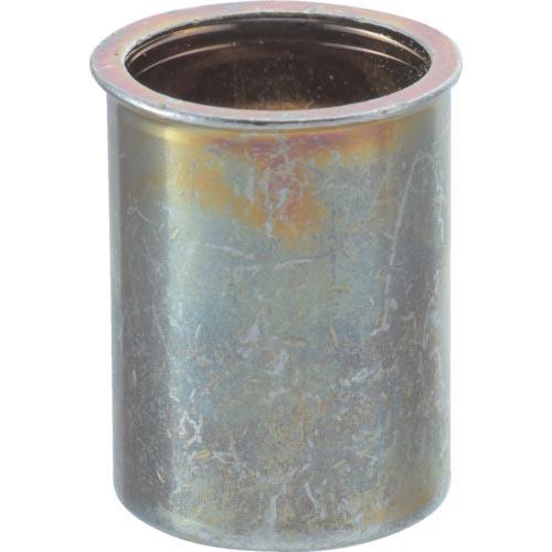 TRUSCO クリンプナット薄頭スチール 板厚2.5 M4X0.7 1000個入 ( TBNF-4M...