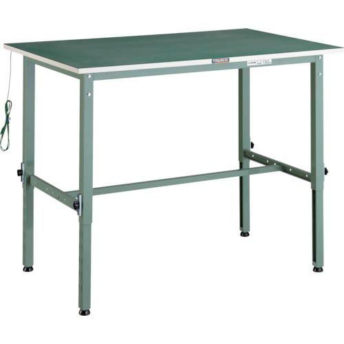 【SALE価格】TRUSCO 軽荷重作業台高さ調節式(150kg)AEM型 1200X900XH65...