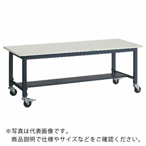 TRUSCO 軽荷重作業台高さ調節式(100kg)AWM型 1800X900XH806~1016 φ...