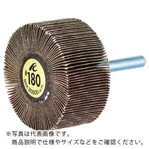 AC フラップホイル 軸径3mm #60 外径30×幅10×軸長30 ( AF30103-60 ) (5個セット) (株)イチグチ｜orangetool