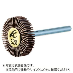AC マイクロフラップ 軸径3mm #60 外径10×幅20×軸長30 ( MF1020-60 )【10個セット】(株)イチグチ｜orangetool