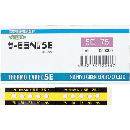 日油技研 サーモラベル5点表示屋外対応型 不可逆性 50度 ( 5.00E-50 ) 日油技研工業(...