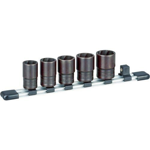TONE トルネードソケットセット(ホルダー付) 5pcs ( HTR405 ) TONE(株)