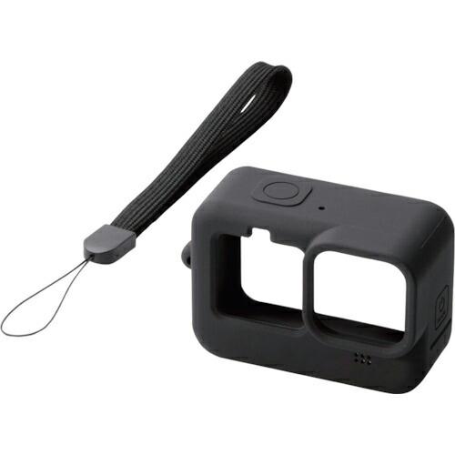 ELECOM アクションカメラ用アクセサリ シリコンケース GoPro HERO9 Black ブラ...