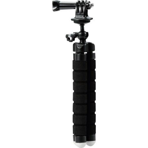 エレコム アクションカメラ用アクセサリ 三脚 GoPro 汎用 フレキシブル ブラック ( AC-T...