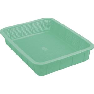 積水 角かご浅型 大 緑 ( K5412G GN )｜orangetool