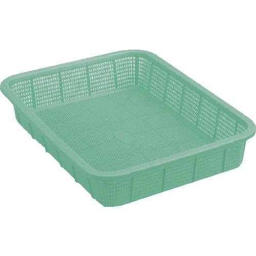 積水 角かご浅型 中 緑 ( K542G GN )