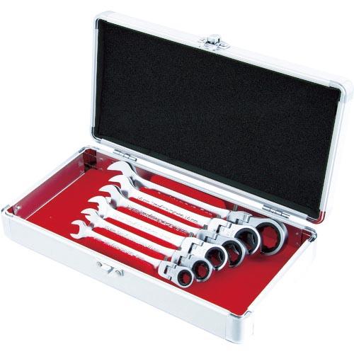 Pro-Auto 6本組フレックスロックギアレンチセット ( FLG-6S ) スエカゲツール(株)