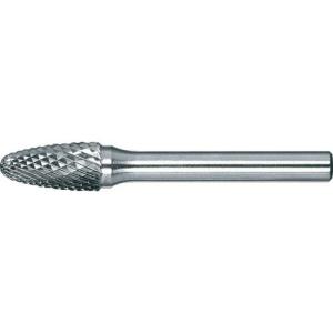 スーパー スーパー超硬バー ダイヤモンドカット ロー付タイプ シャンク径6mm(砲弾型) 刃径:9.5 刃長:19.0 ( SB3C03D ) (株)スーパーツール｜orangetool