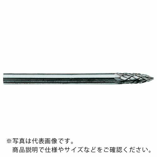 スーパー スーパー超硬バー オール超硬タイプ ポイント型(シングルカット)刃径:3.0mm 刃長:9...