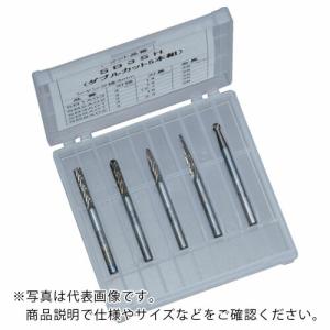 スーパー スーパー超硬バーセット シャンク径6mm、5本セット 超硬刃にシャフトロー付 ( SB6SH ) (株)スーパーツール｜orangetool