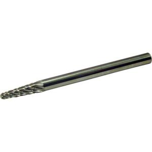 スーパー スーパー超硬バー オール超硬タイプ テーパー型(ダブルカット)刃径:3.0mm 刃長:9.5mm 軸径:3.0mm ( SB7A02 ) (株)スーパーツール｜orangetool