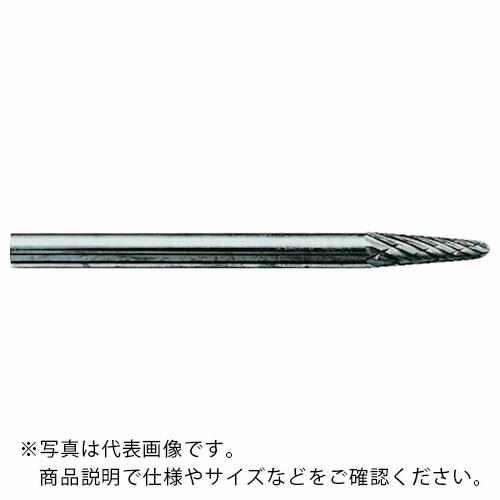 スーパー スーパー超硬バー オール超硬タイプ テーパー型(シングルカット)刃径:3.0mm 刃長:9...