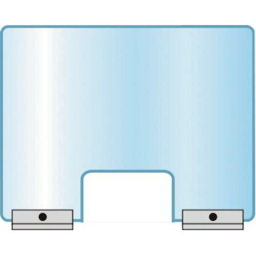 TOKISEI アクリルパーテーション窓付 500×600  ( APTM500X600 )