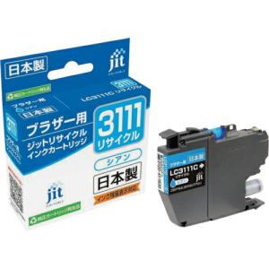 ジット ブラザー LC3111C対応 ジットリサイクルインク シアン ( JIT-B3111C ) ジット(株)｜orangetool