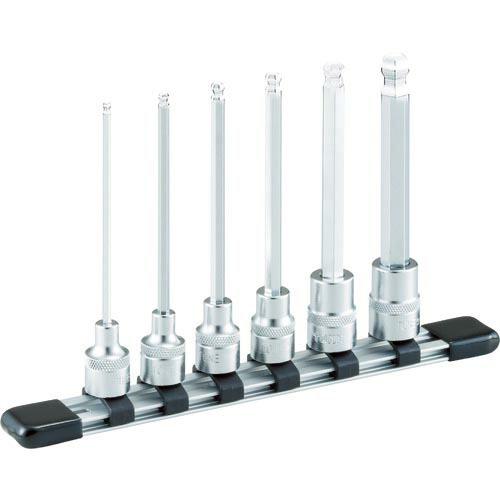 【SALE価格】TONE ロングボールポイントヘキサゴンソケットセット(ホルダー付) ( HBH30...