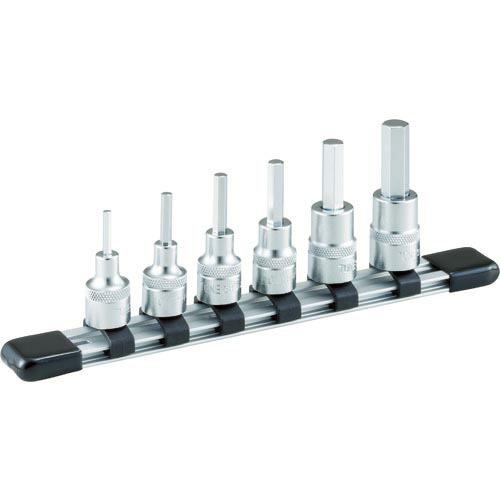 【SALE価格】TONE ヘキサゴンソケットセット(ホルダー付) 6pcs 差込角9.5mm ( H...