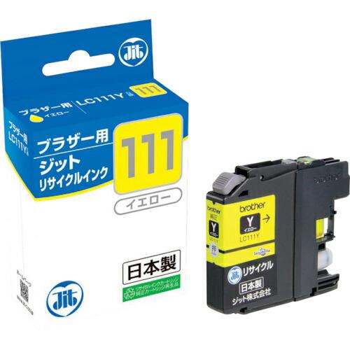 jit ブラザー LC111Y対応 ジットリサイクルインク  イエロー ( JIT-B111Y ) ...