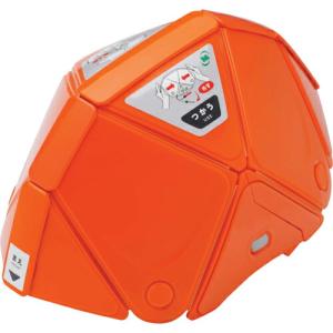 ミドリ安全 防災用折りたたみヘルメット フラットメット2 TSC-10N オレンジ ( TSC-10N-OR ) ミドリ安全(株)｜orangetool