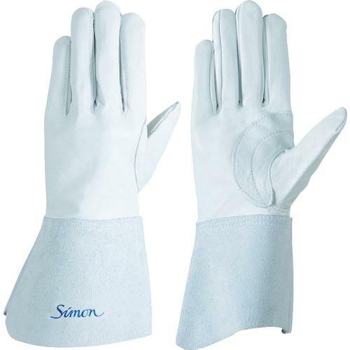【SALE価格】シモン アルゴン溶接手袋  アルゴン白 ( CGS-123 ) (株)シモン