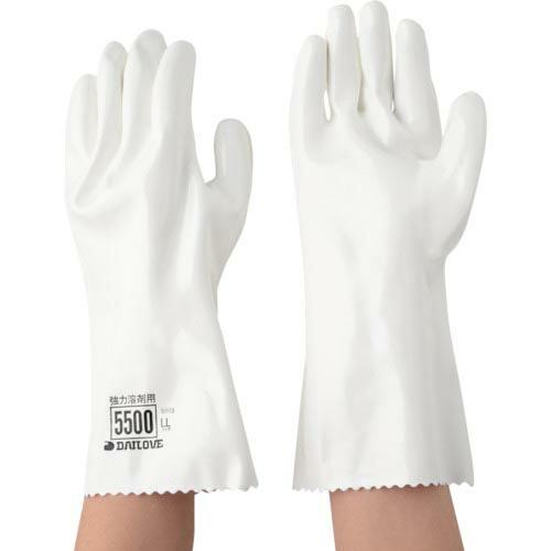 DAILOVE 耐溶剤用手袋 ダイローブ5500(LL) ( D5500-LL ) ダイヤゴム(株)