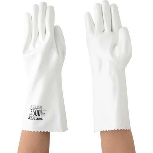【SALE価格】DAILOVE 耐溶剤用手袋 ダイローブ5500(LW) ( D5500-LW ) ...