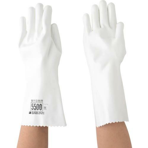 【SALE価格】DAILOVE 耐溶剤用手袋 ダイローブ5500(M) ( D5500-M ) ダイ...