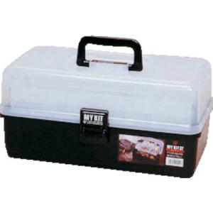 【SALE価格】IRIS 237318 小物ケース マイキット 400×220×220 ブラック ( 40-B (237318) ) アイリスオーヤマ(株)｜orangetool