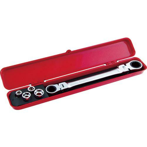 Pro-Auto ダブルフレックスロックギアレンチ&amp;ゴースルーソケットセット ( DFL-1GS )...