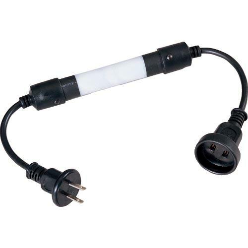 NICHIDO 防雨型センサーコード 100V 2芯 0.5m ( SSW-0.5 ) 日動工業(株...