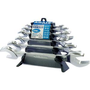 ASH REVOWAVE 両口スパナセット6本組 ( SLES6 ) 旭金属工業(株)｜orangetool