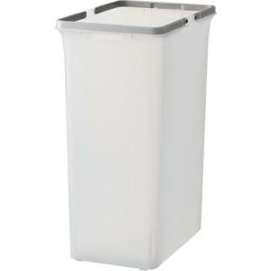 コンドル 屋内用屑入れ リサイクルトラッシュ SKL-35 ボディーのみ 半透明 ( YW-176L-PC ) 山崎産業(株)｜orangetool