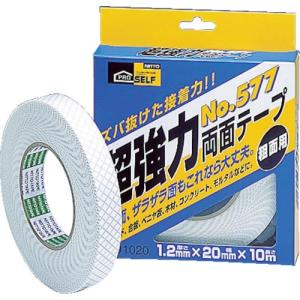ニトムズ 超強力両面テープ粗面用20X10 (J1020)｜orangetool