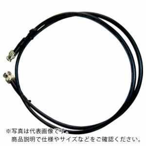 テイシン BNC付同軸ケーブル1m BNCプラグ両端付 3C-2V ( CCA-9-010A ) テイシン電機(株)｜orangetool