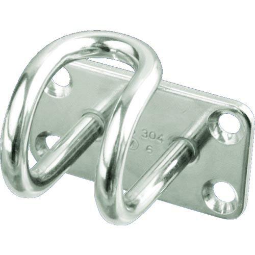 TRUSCO ステンレスワイヤープレートフック 6mm (1個=1袋) ( TPH-6 ) トラスコ...