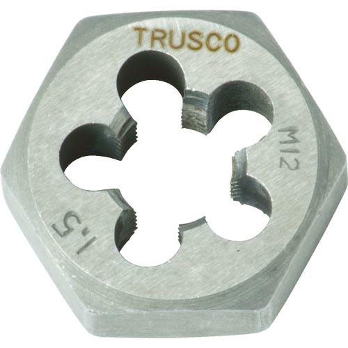 TRUSCO 六角サラエナットダイス 細目 M12X1.5 ( TD6-12X1.5 ) トラスコ中...