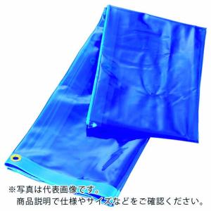 TRUSCO 溶接遮光シートのみ 0.35TXW970XH1970 青 ( B-3-B ) トラスコ中山(株)｜orangetool