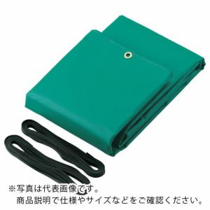 TRUSCO トラックシートα 4t用 幅4600mmX長さ6.0m 緑 ( TS-4TA GN(グリーン) ) トラスコ中山(株)｜orangetool