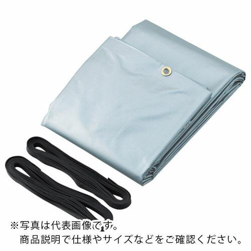 TRUSCO トラックシートα 4t用 幅4600mmX長さ6.0m 銀 ( TS-4TA SV(シ...