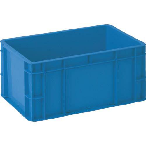 TRUSCO リサイクルコンテナTP型 32L ダークブルー ( TR-TP3425 ) トラスコ中...