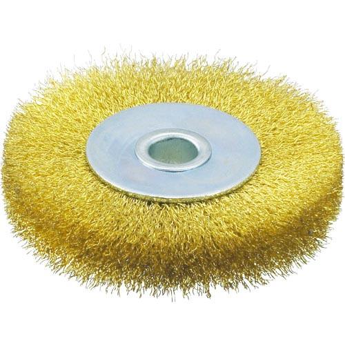 TRUSCO ホイルブラシ 75X10mm穴 真鍮線 線径0.15 ( TB-6344 ) トラスコ...