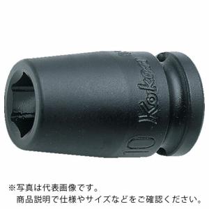 Ko-ken インパクトソケット 対辺10 差込角9.5 全長32 ( 13400M-10 )｜orangetool