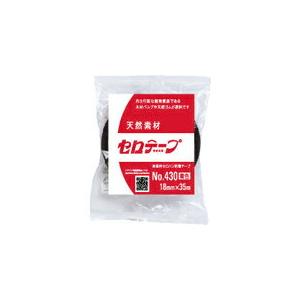 【SALE価格】ニチバン 着色セロテープ NO.430 黒 18mmX35m ( 4306-18 )...