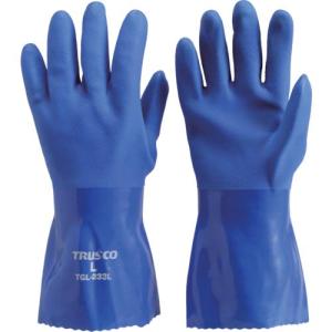 【SALE価格】TRUSCO 耐油ビニール手袋 ロングタイプ LLサイズ ( TGL-233LL ) トラスコ中山(株)｜orangetool