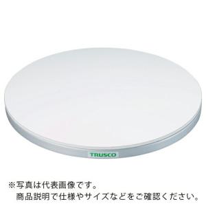 TRUSCO 回転台 100Kg型 Φ400 ポリ化粧天板 ( TC40-10W )｜orangetool