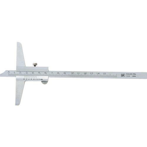 【SALE価格】SK カルマデプスゲージ 150mm ( CDS-15 ) 新潟精機(株)