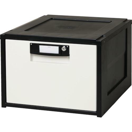 【SALE価格】IRIS 261776 事務収納 オフィスチェスト 425×509×309 黒 ( ...