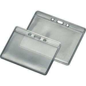 【SALE価格】森松 静電対策名札ケース 大 0.35mmx90×110 ( MSD-NE-L )(50枚セット)｜orangetool