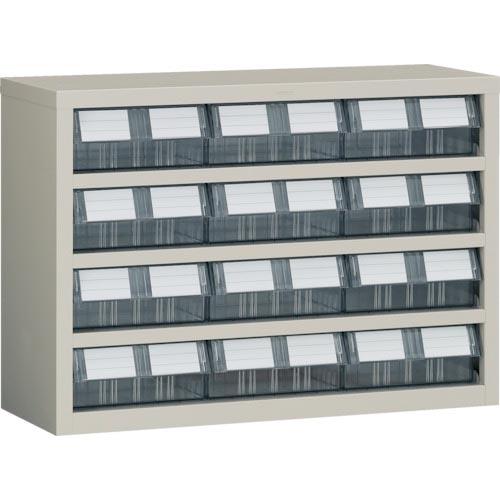 TRUSCO パーツケース 横型バンラックケースM型 854X307XH609 3列4段 ( TM-...