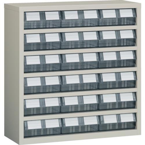 TRUSCO パーツケース 横型バンラックケースM型 854X307XH890 3列6段 ( TM-...